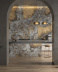 Керамогранит Geotiles Ceramica Geoda Gold полир. рект. (60х120х0,9) полированный
